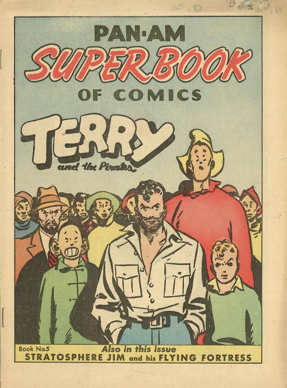 Comic Book Cover For Terry And The Pirates (Super Book Of Comics) 5