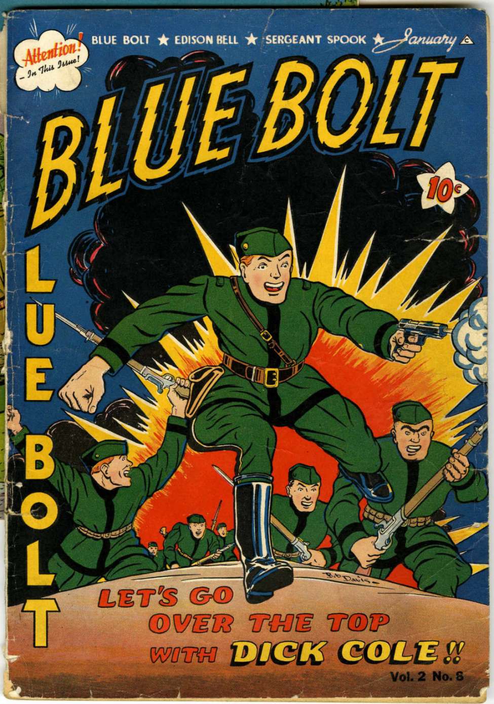 Book Cover For Blue Bolt v2 8