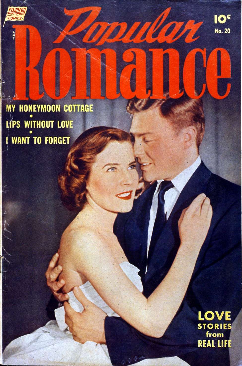 Comic Book Cover For Popular Romance 20
