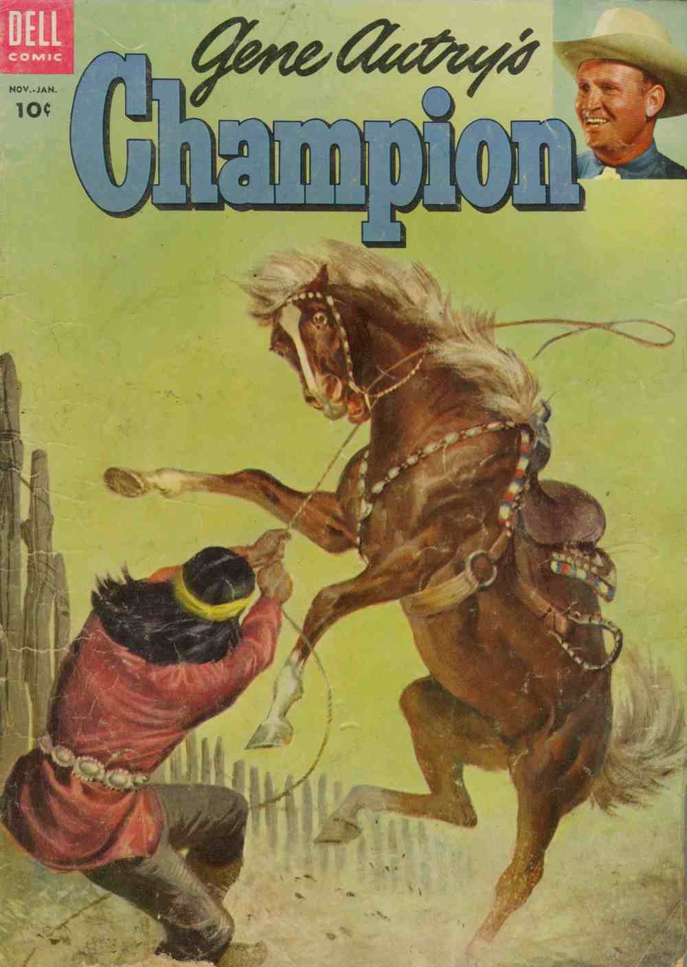 Book Cover For Gene Autry's Champion 16
