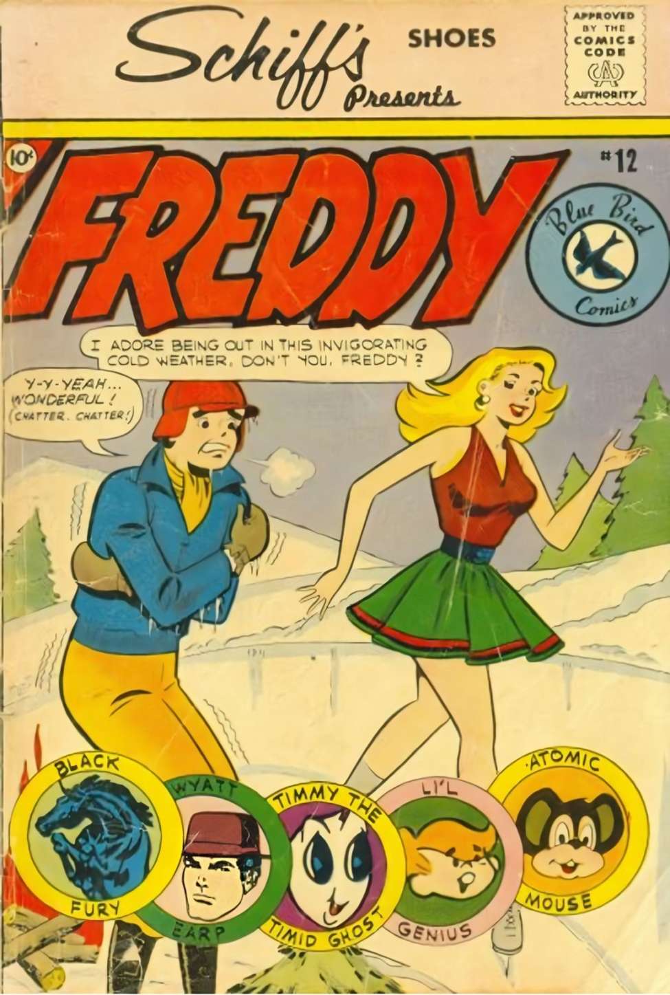 Book Cover For Freddy 12 (Blue Bird)