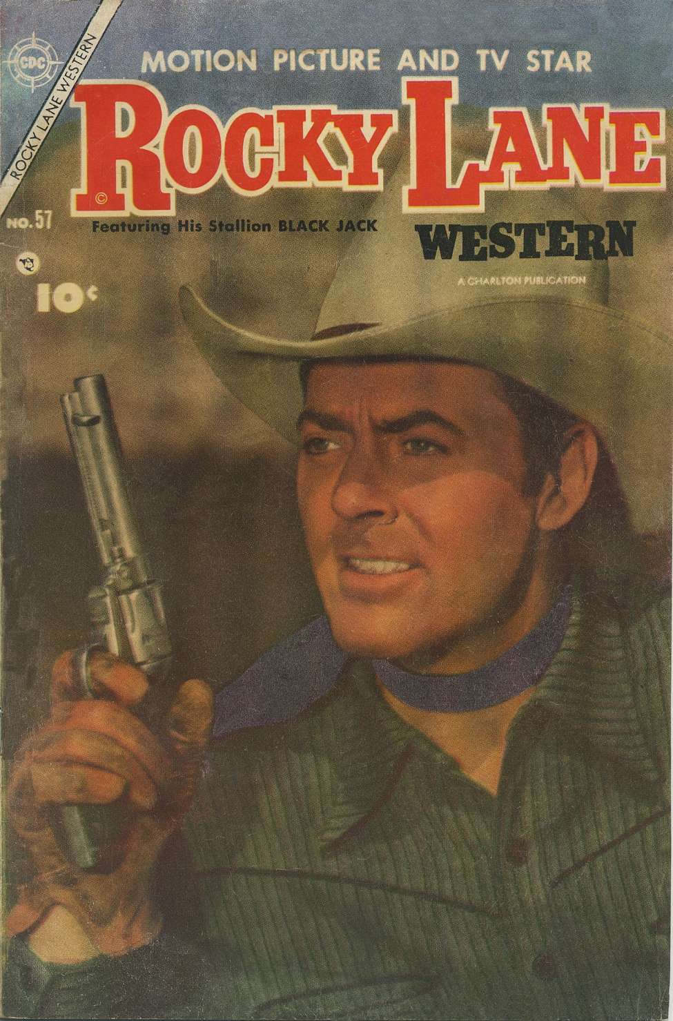 Book Cover For Rocky Lane Western 57
