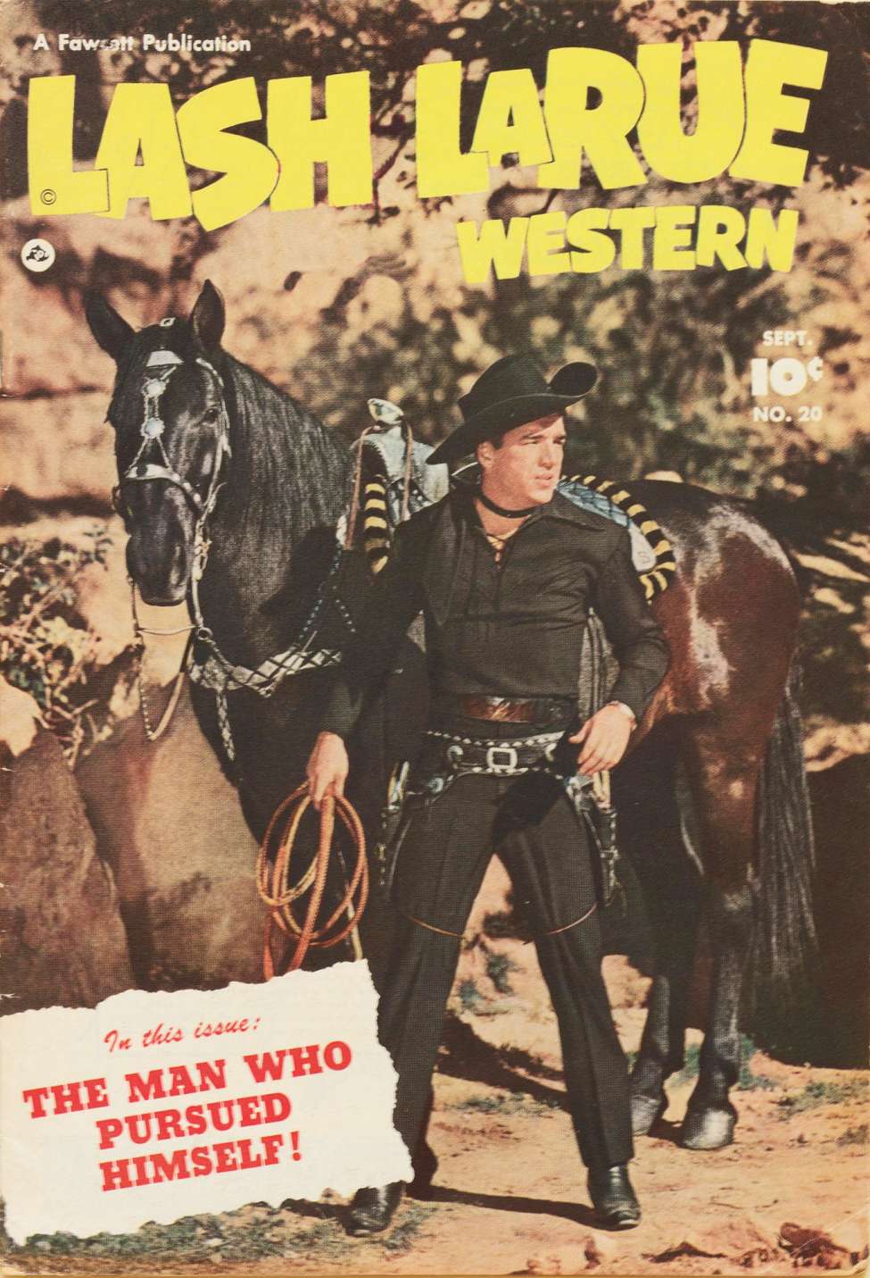 Book Cover For Lash LaRue Western 20