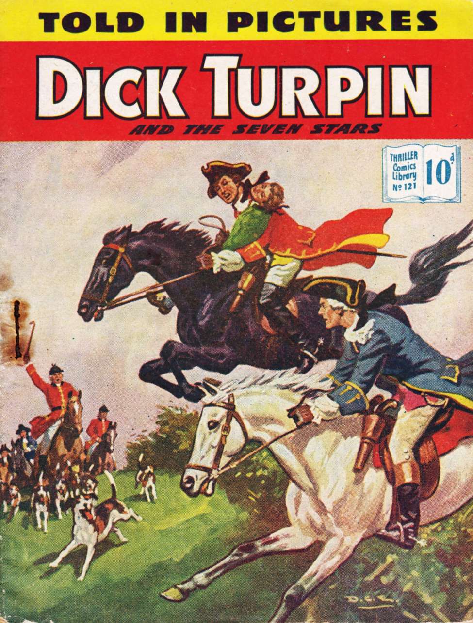 Book Cover For Thriller Comics Library 121 - Dick Turpin