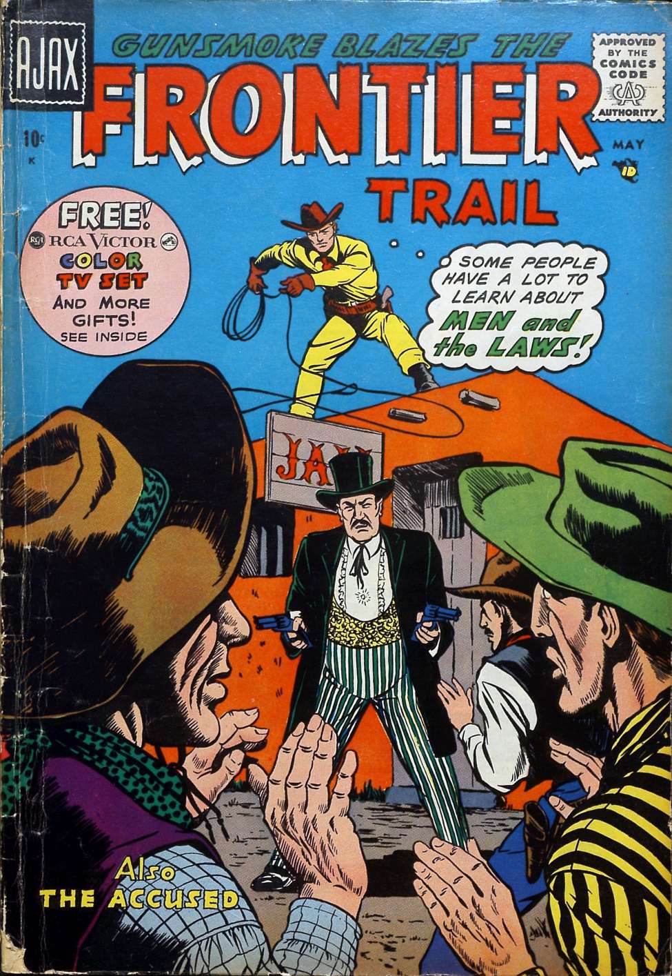 Comic Book Cover For Frontier Trail 6