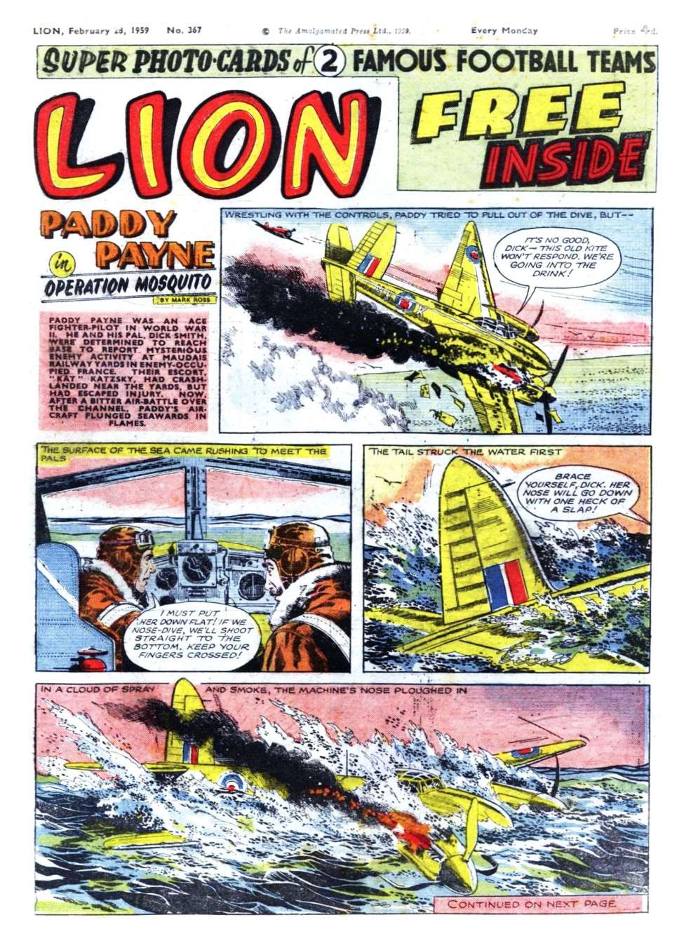 Comic Book Cover For Lion 367