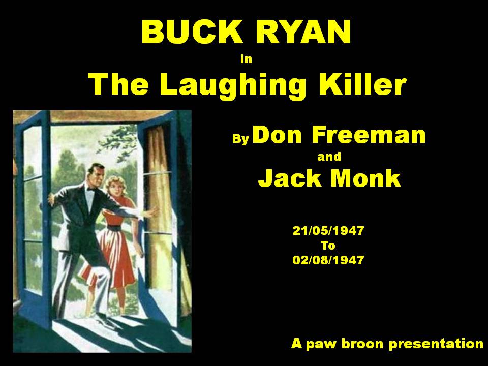 Comic Book Cover For Buck Ryan 31 - The Laughing Killer