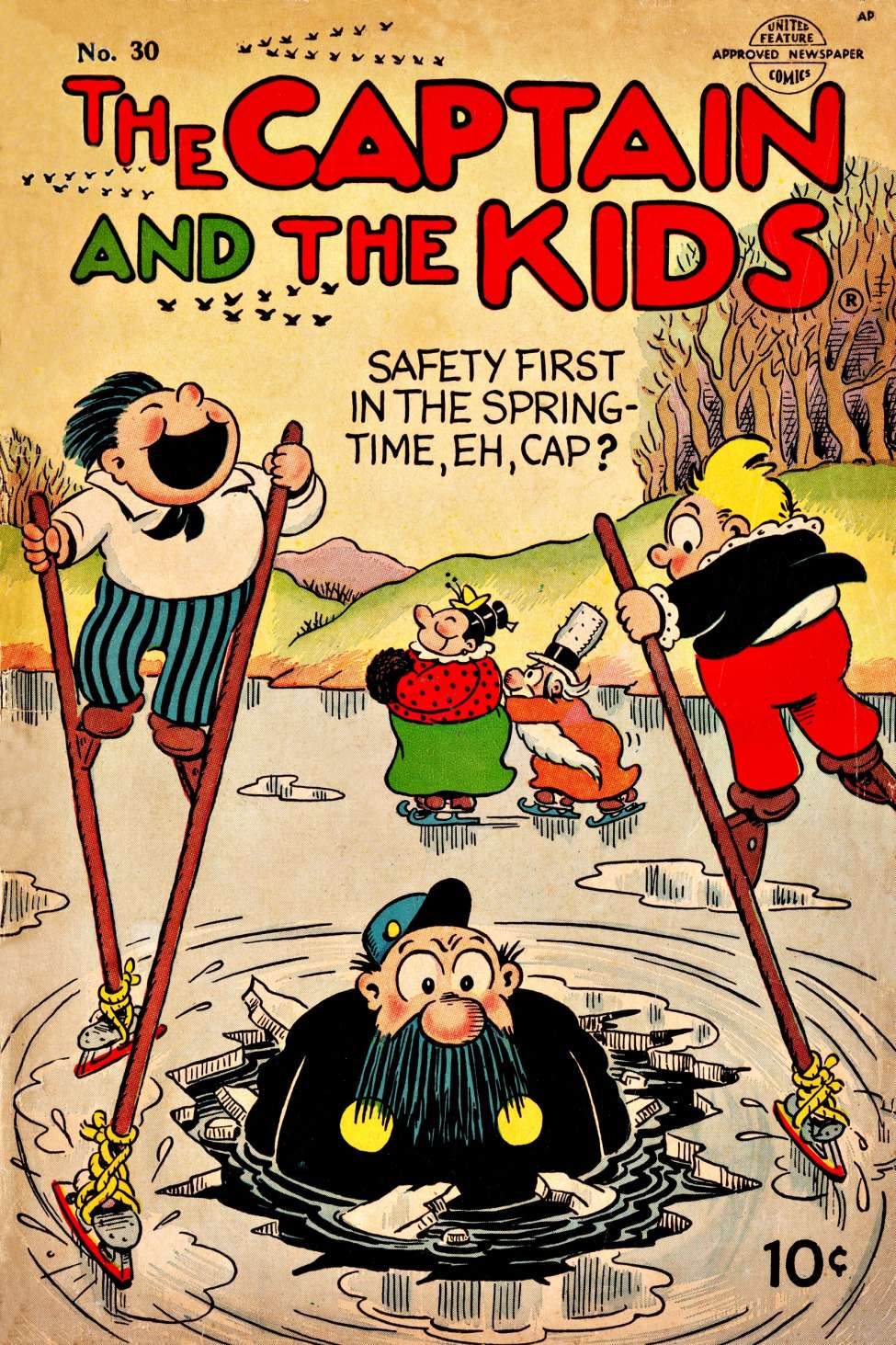 Book Cover For The Captain and the Kids 30 - Version 2