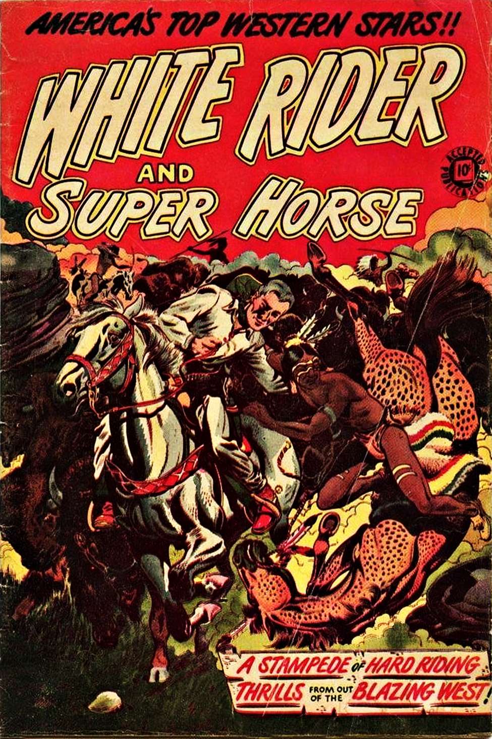 Book Cover For White Rider and Super Horse 5