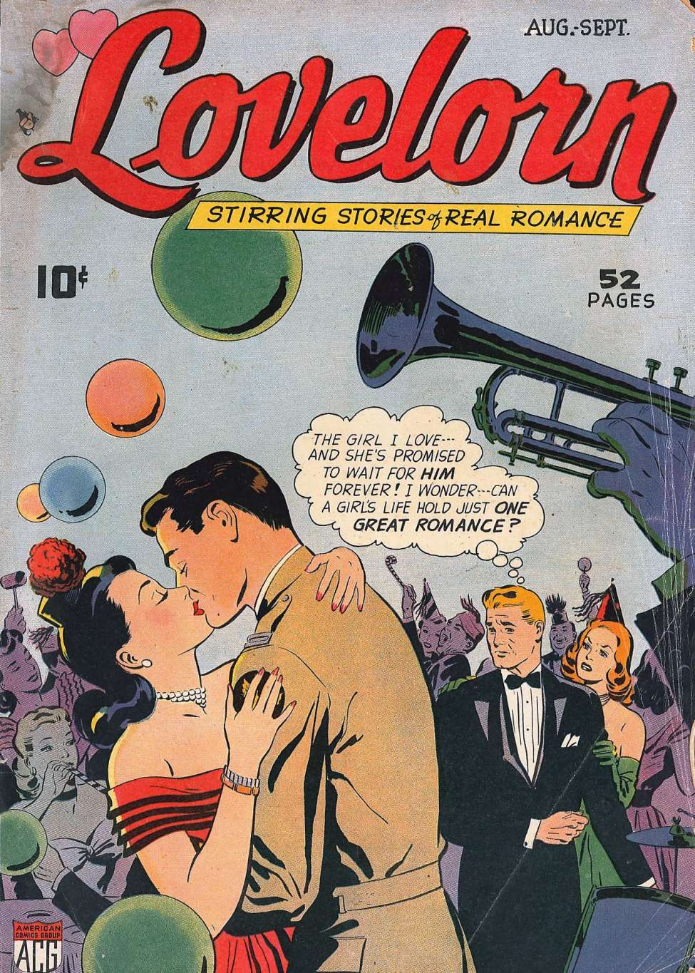 Comic Book Cover For Lovelorn 1