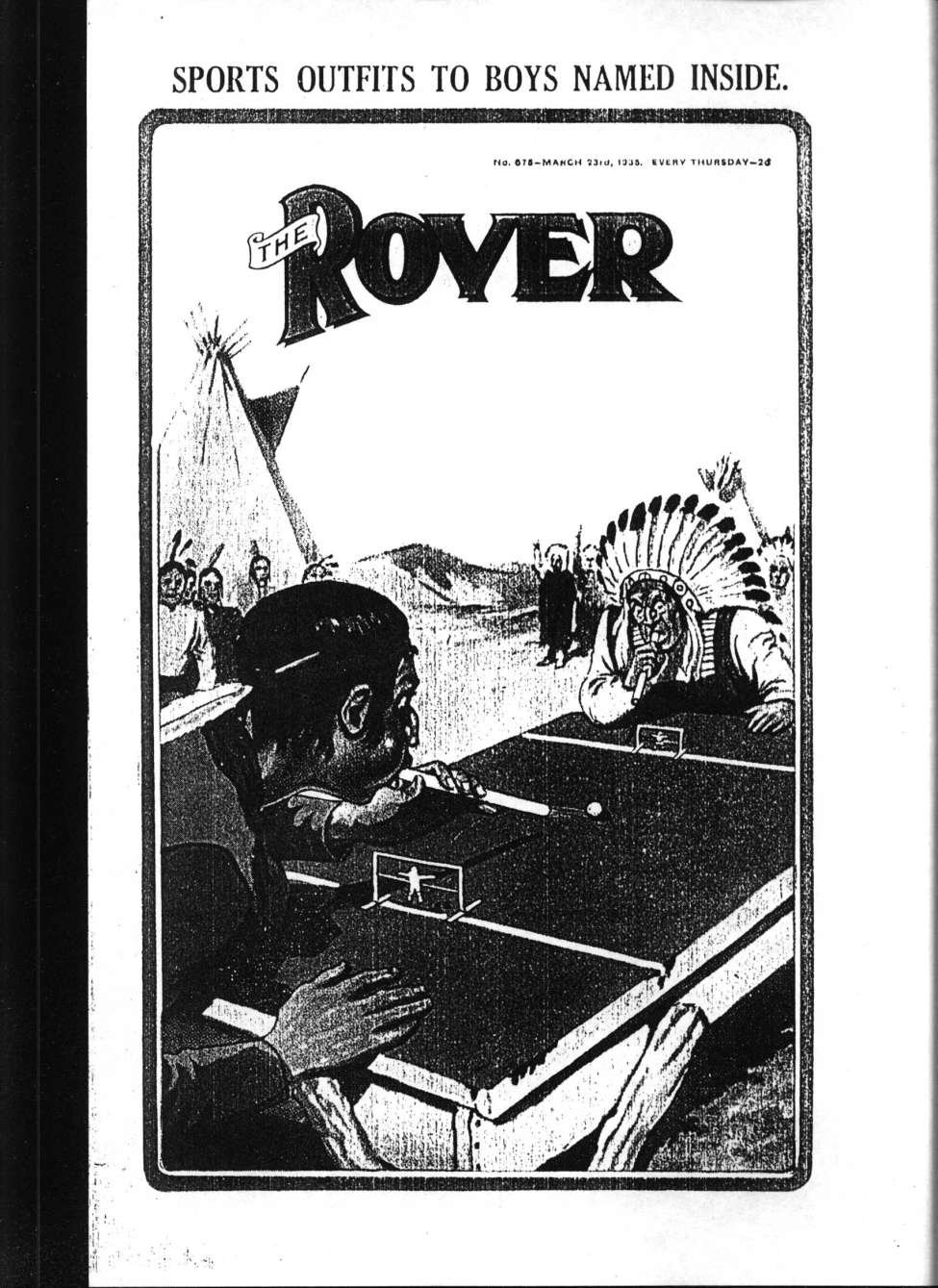Book Cover For The Rover 675