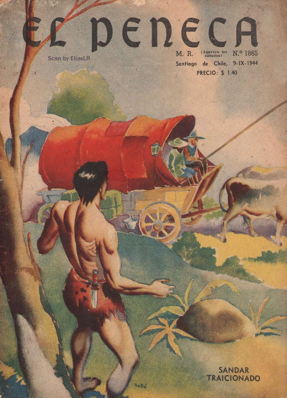 Book Cover For El Peneca Zig Zag 1865