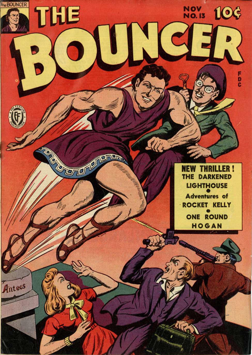 Comic Book Cover For The Bouncer 13