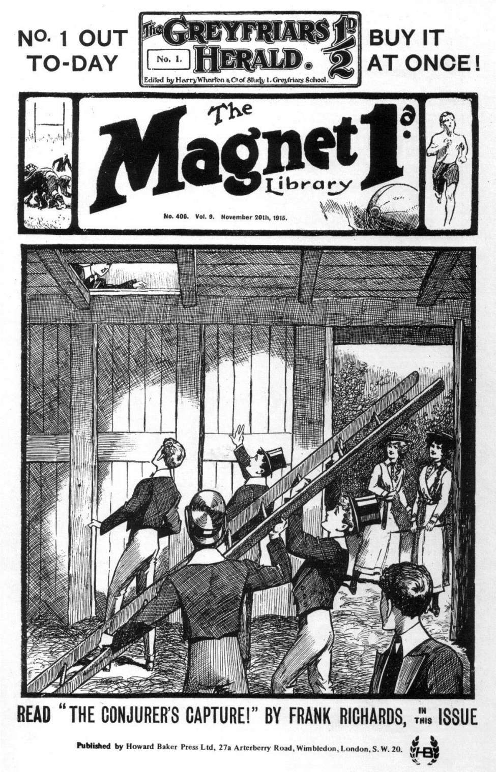 Book Cover For The Magnet 406 - The Conjurer's Capture