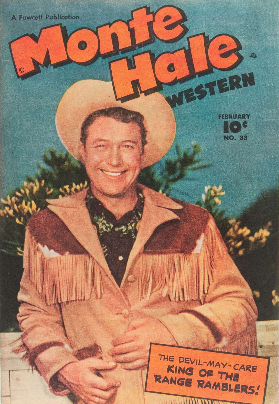 Book Cover For Monte Hale Western 33