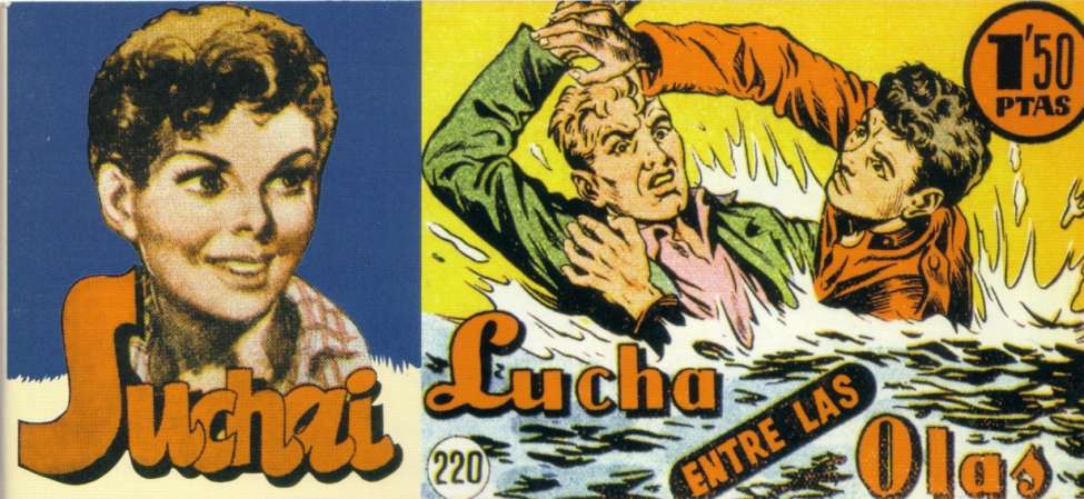 Comic Book Cover For Suchai 220 - Lucha Entre en Olas