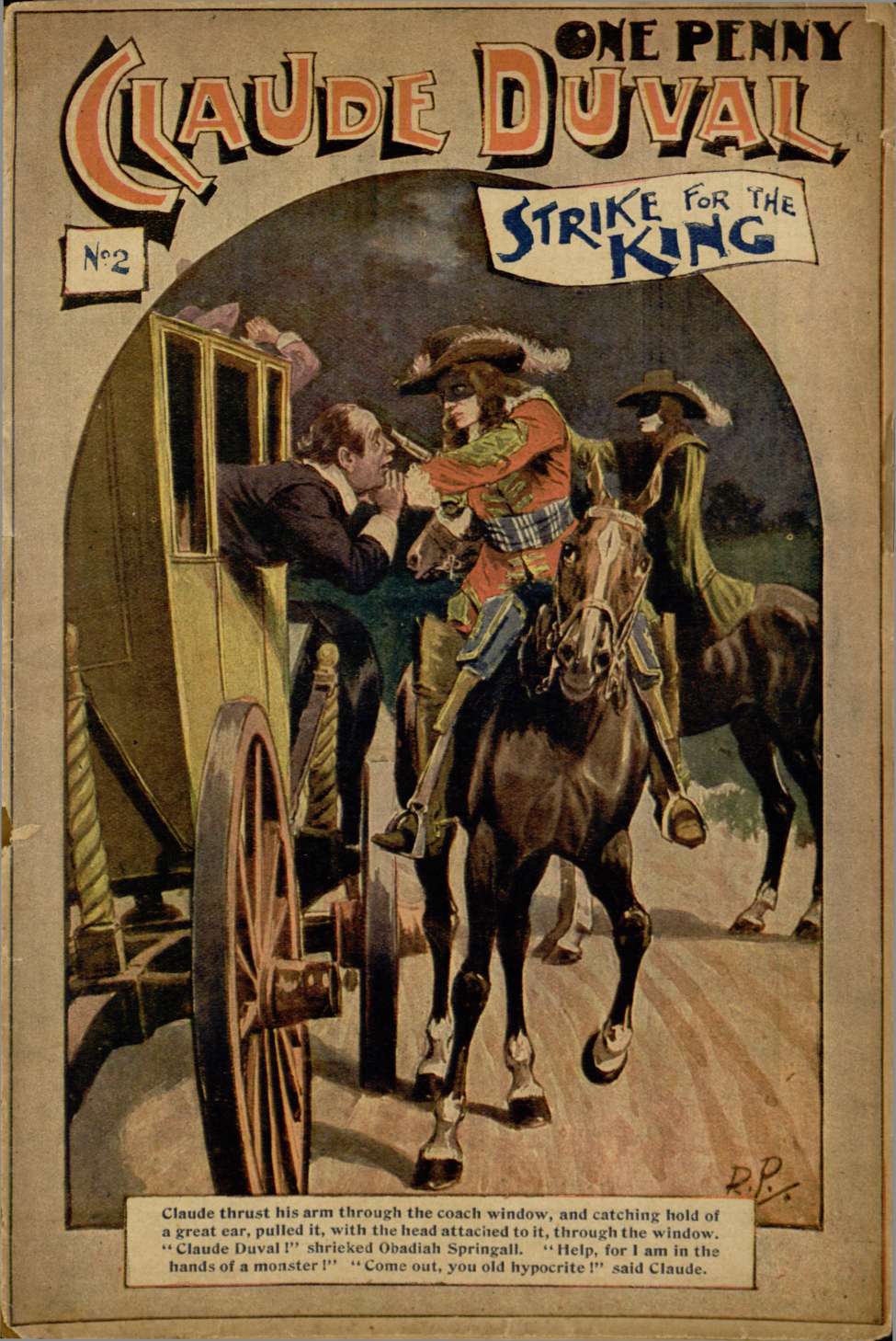 Comic Book Cover For Strike for the King