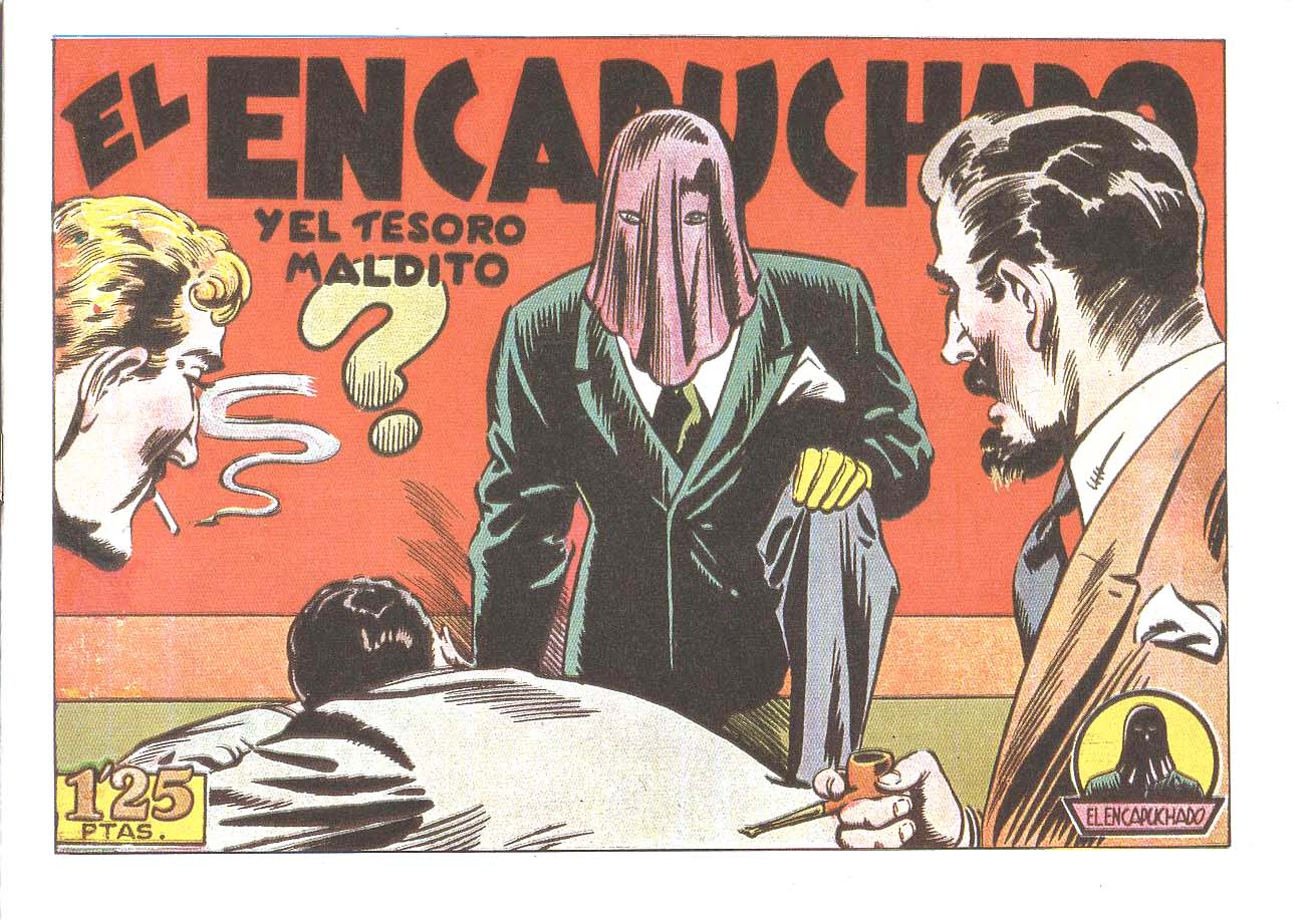 Comic Book Cover For El Encapuchado 25 - Y El Tesoro Maldito