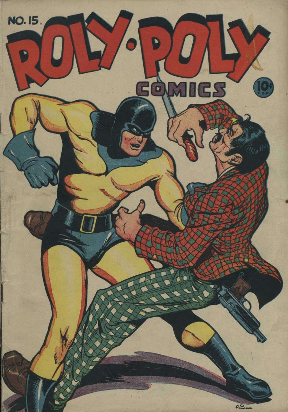 Comic Book Cover For Roly-Poly Comics 15