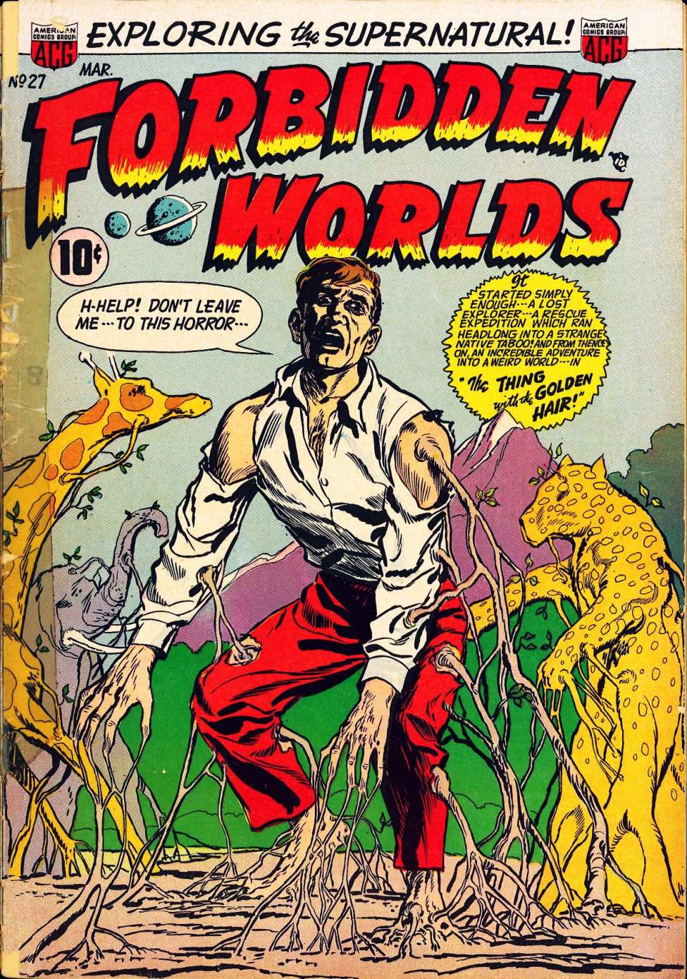 Book Cover For Forbidden Worlds 27