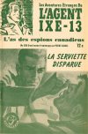 Cover For L'Agent IXE-13 v2 599 - La serviette disparue