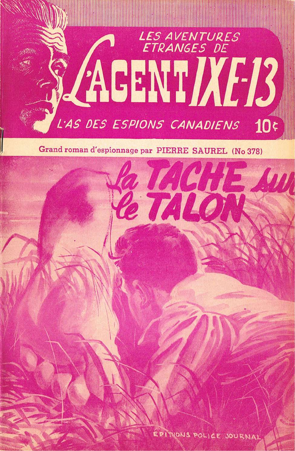 Book Cover For L'Agent IXE-13 v2 378 - La tache sur le talon