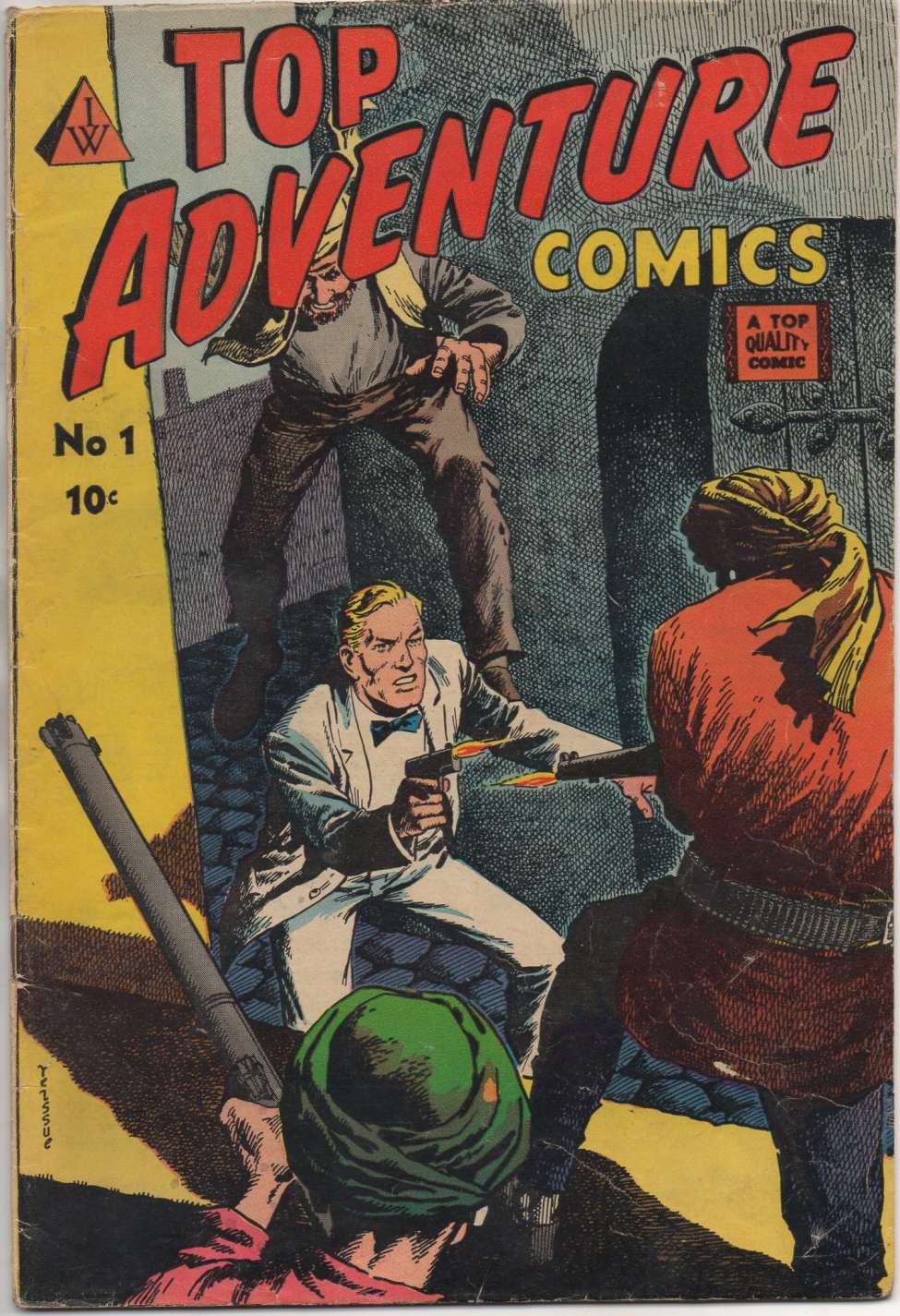 Book Cover For Top Adventure Comics 1