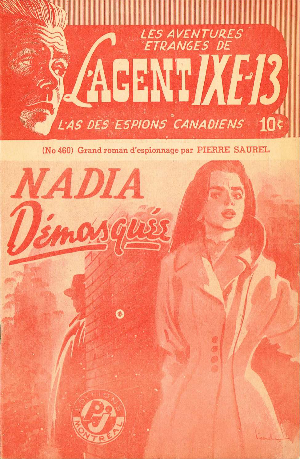 Book Cover For L'Agent IXE-13 v2 460 - Nadia démasquée