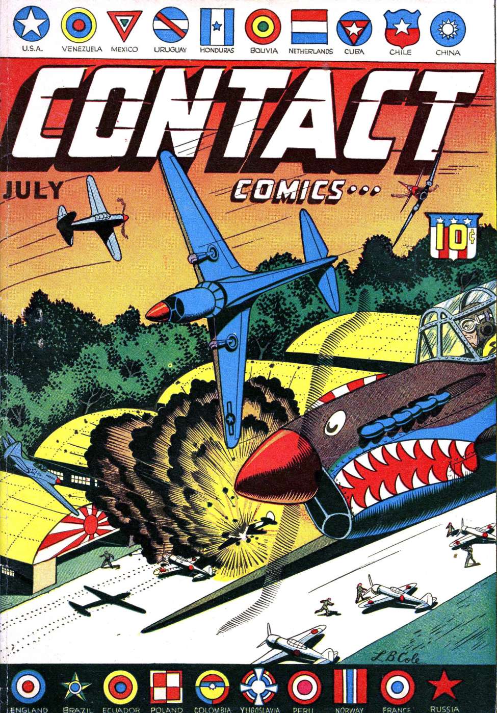Comic Book Cover For Contact Comics 1