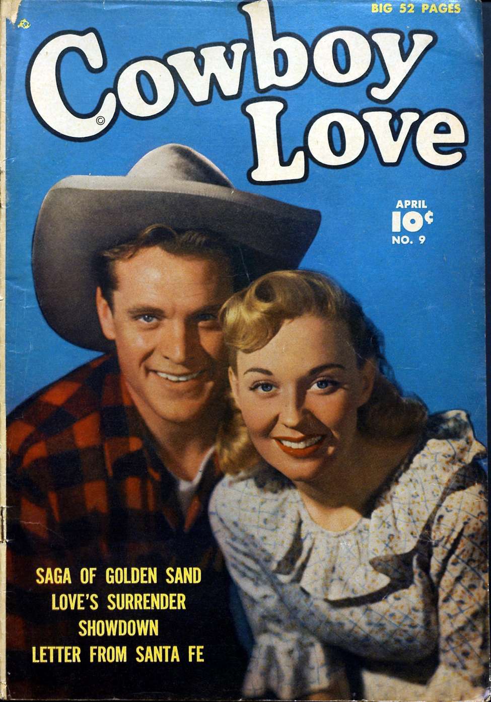 Comic Book Cover For Cowboy Love 9