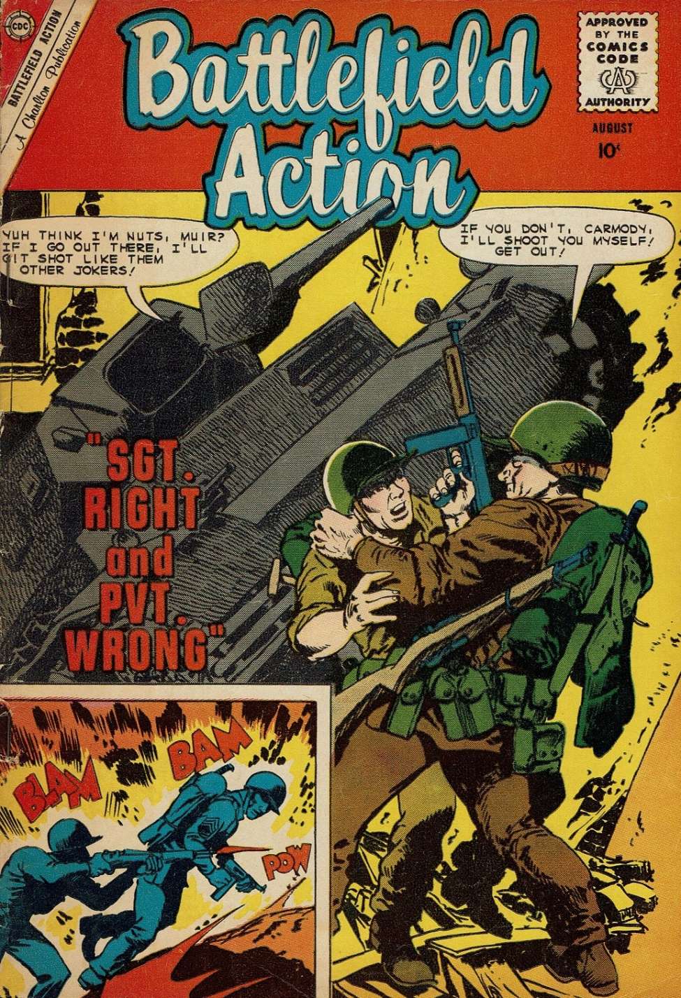 Comic Book Cover For Battlefield Action 31