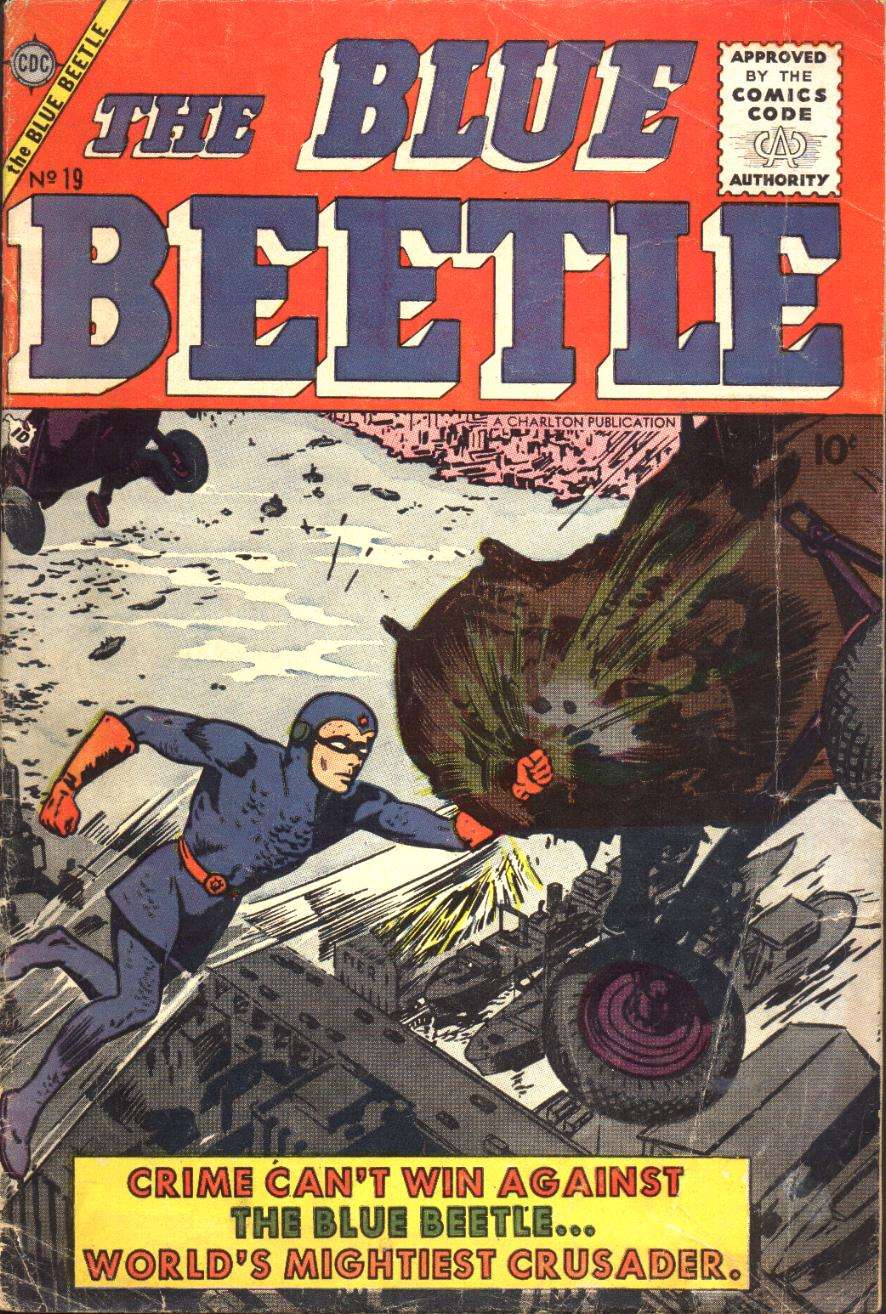 Book Cover For Blue Beetle (1955) 19
