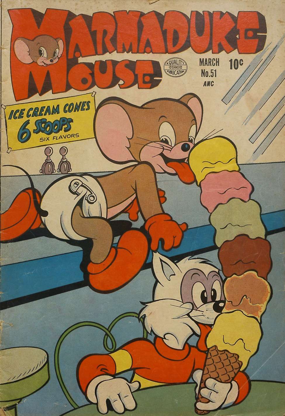 Book Cover For Marmaduke Mouse 51