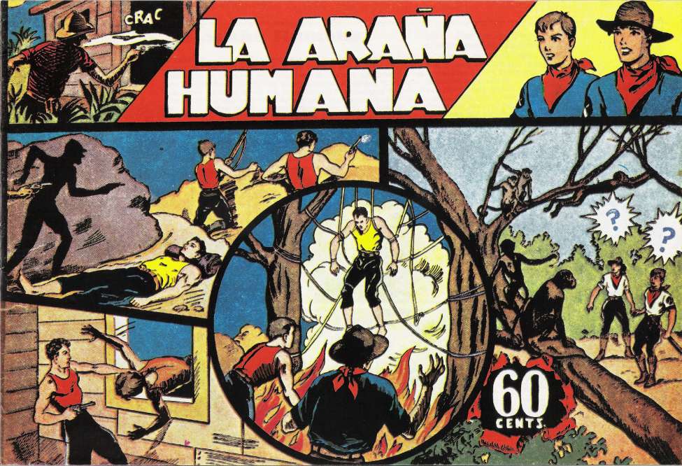 Book Cover For Jorge y Fernando 9 - La araña humana