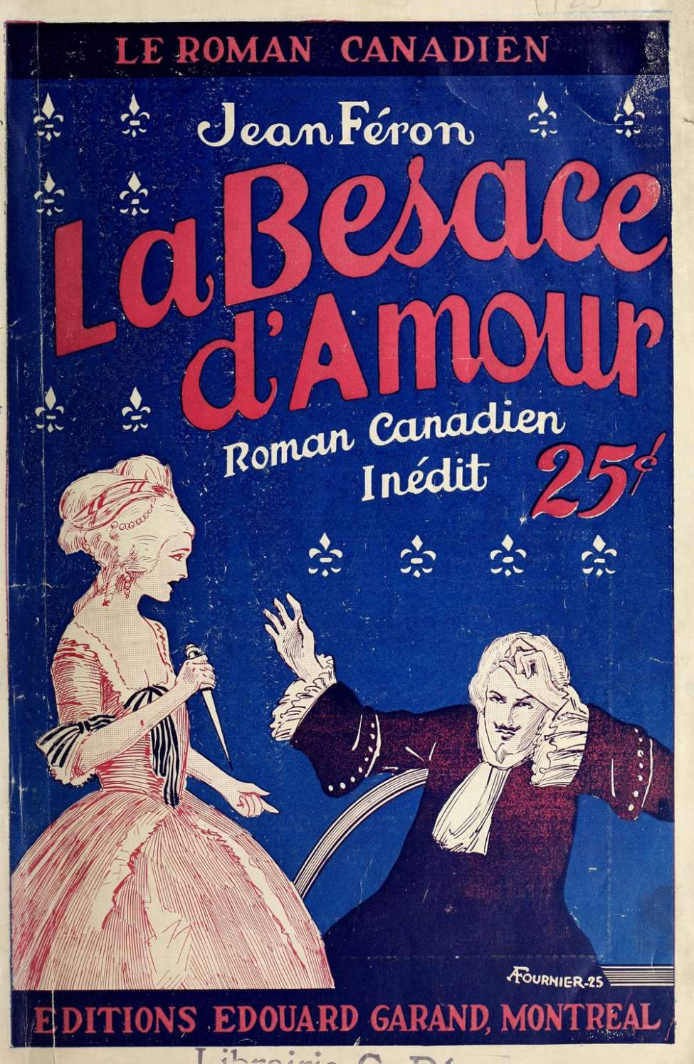 Comic Book Cover For Le Roman Canadien 18 - La besace d’amour