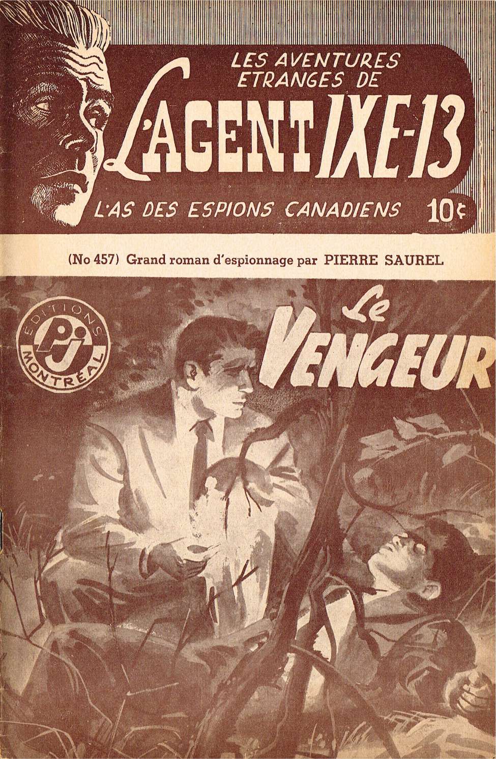 Book Cover For L'Agent IXE-13 v2 457 - Le vengeur