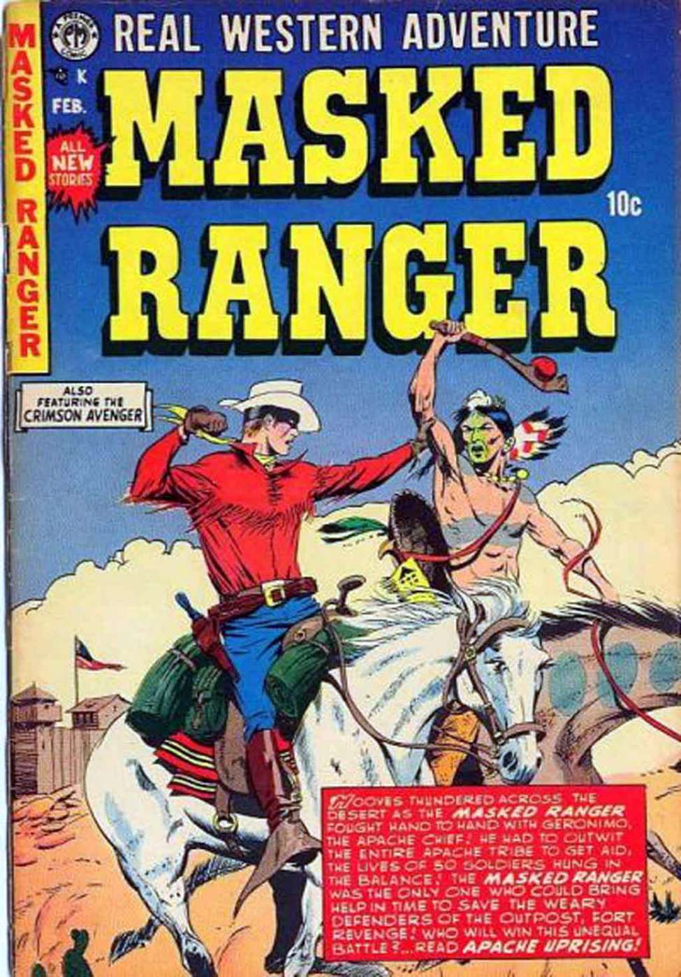 Comic Book Cover For Masked Ranger 6
