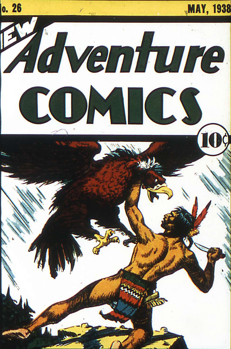 Book Cover For New Adventure Comics 26 (fiche)