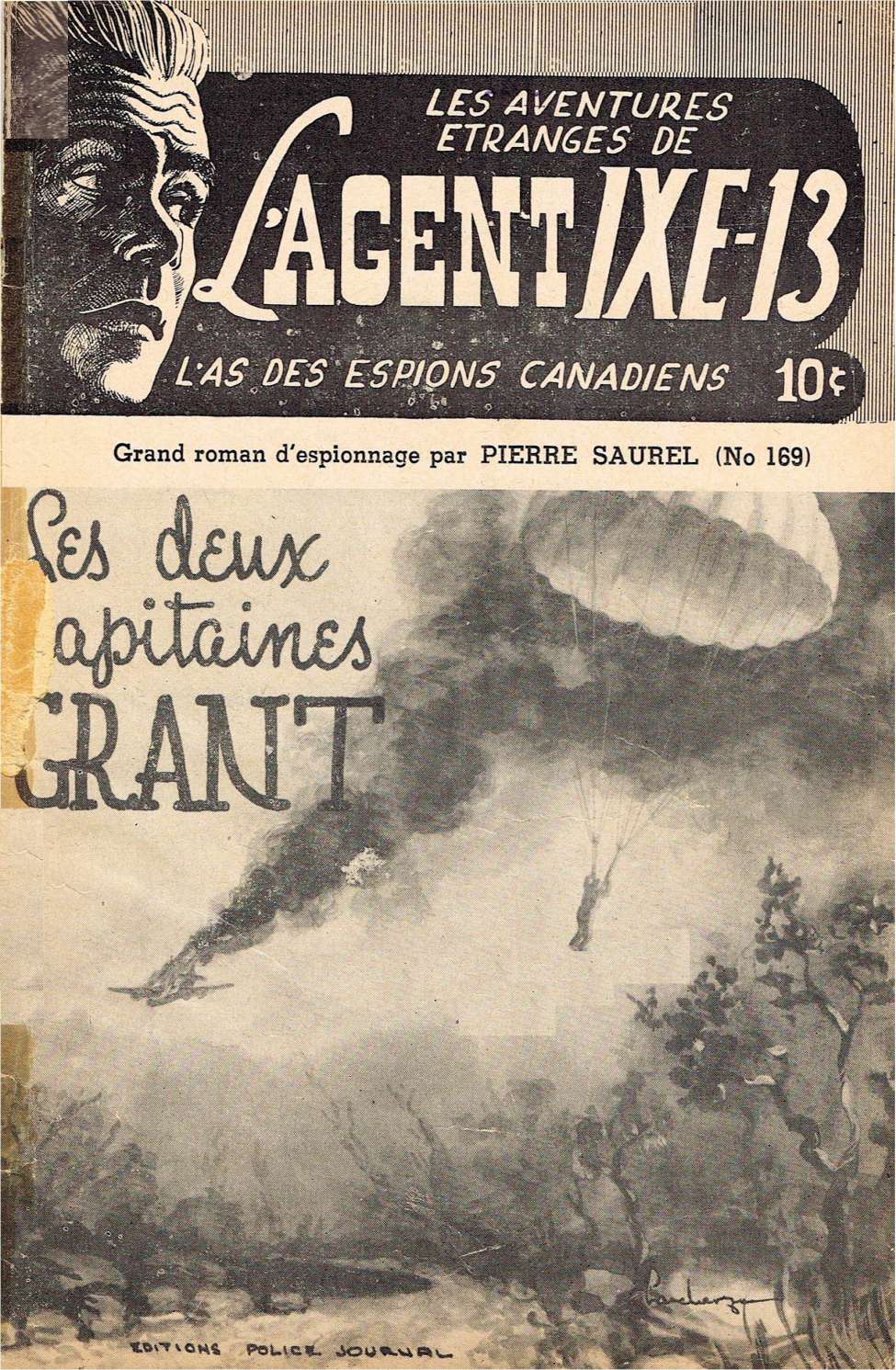 Book Cover For L'Agent IXE-13 v2 169 - Les deux capitaines grant