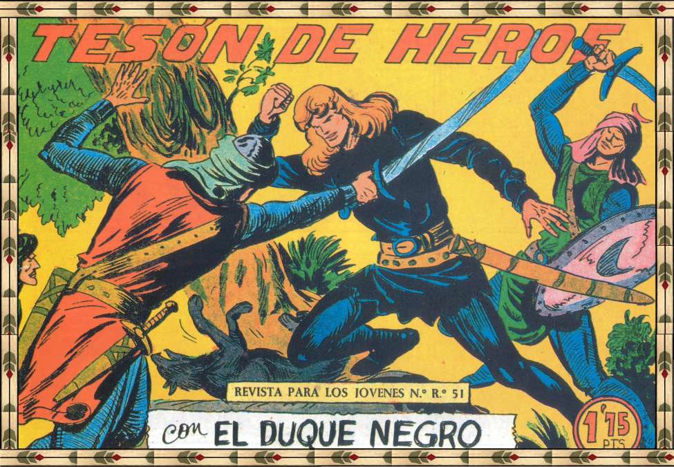 Book Cover For El Duque Negro 15 - Tesón De Héroe
