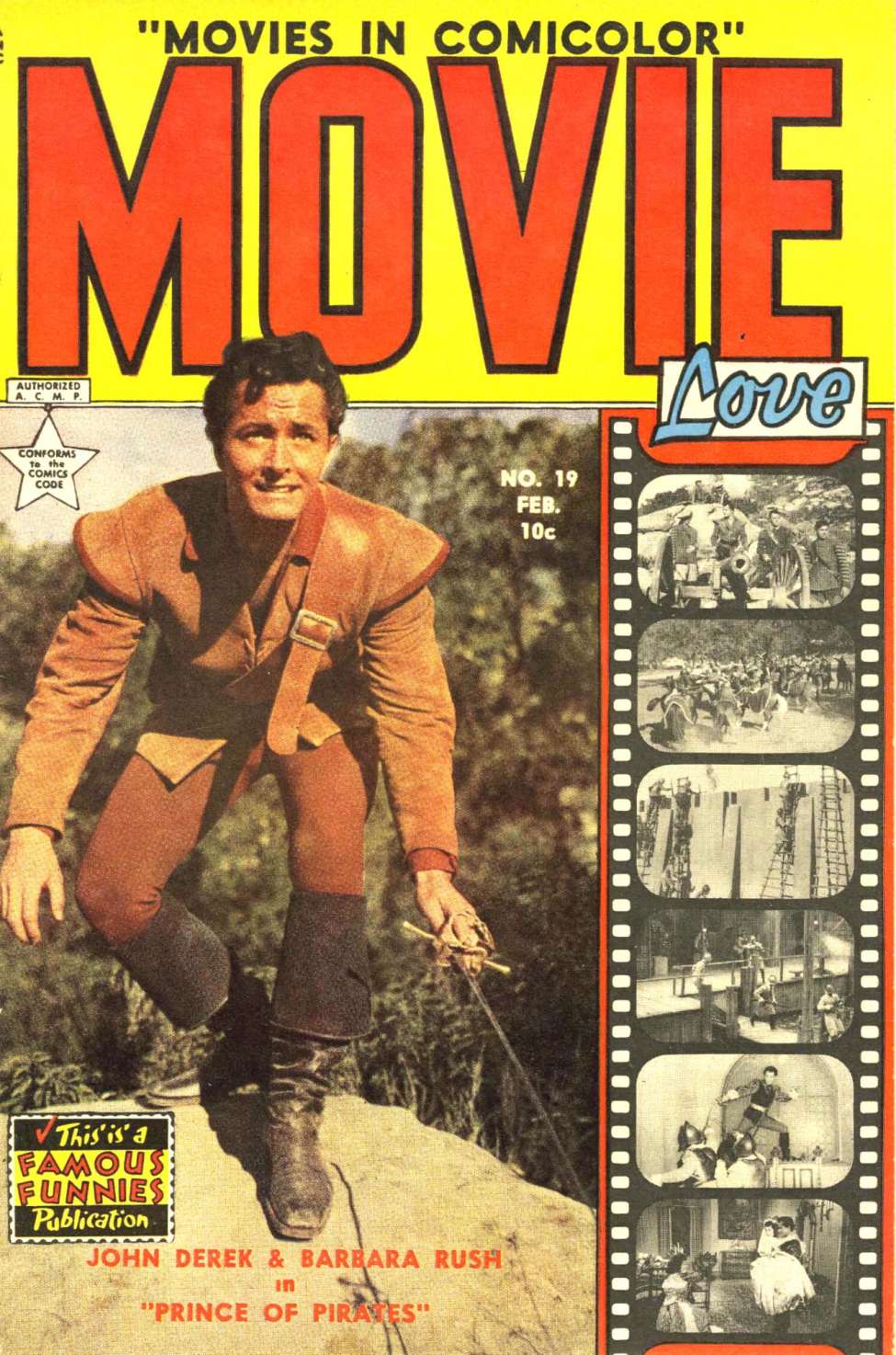 Comic Book Cover For Movie Love 19