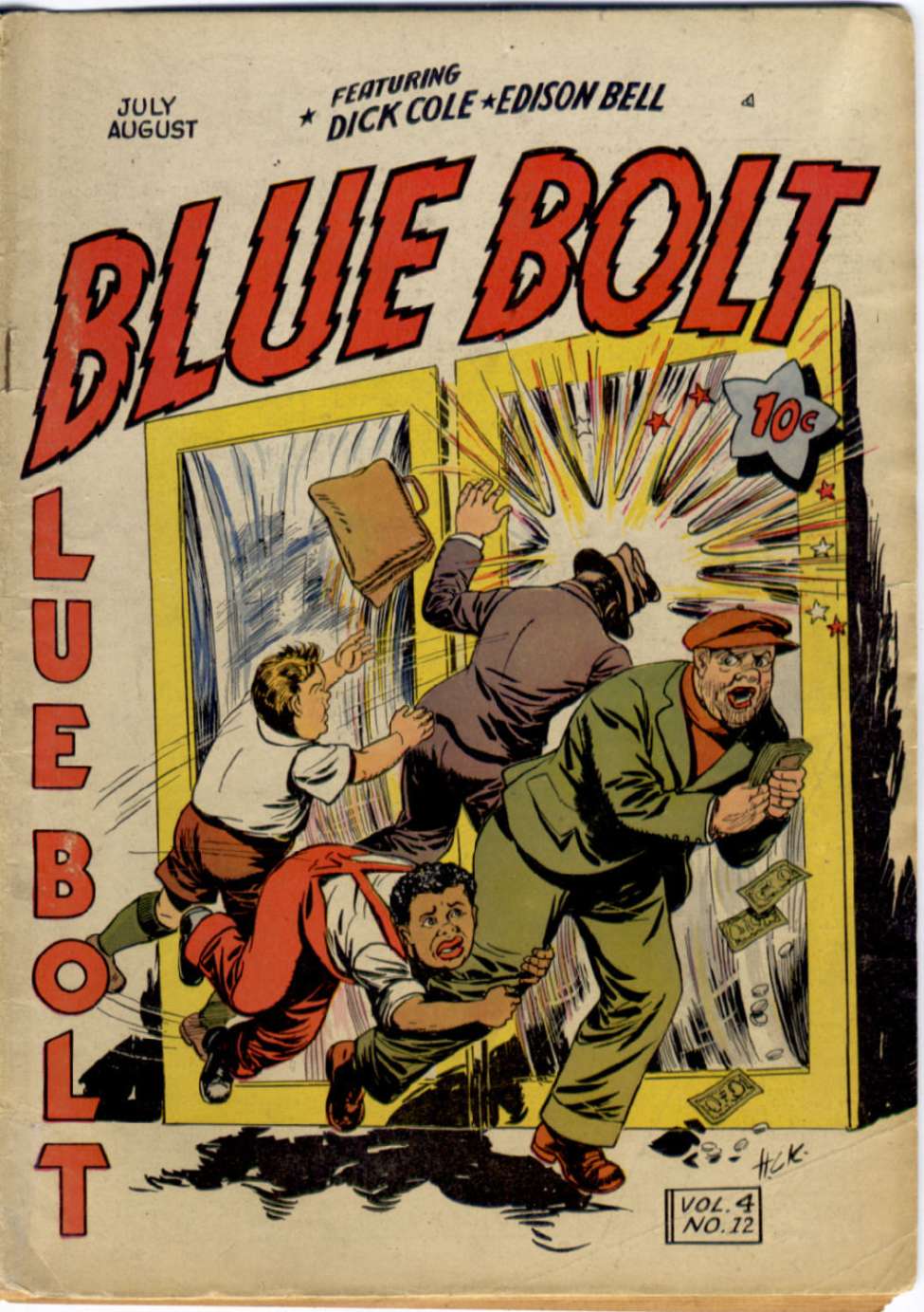 Book Cover For Blue Bolt v4 12