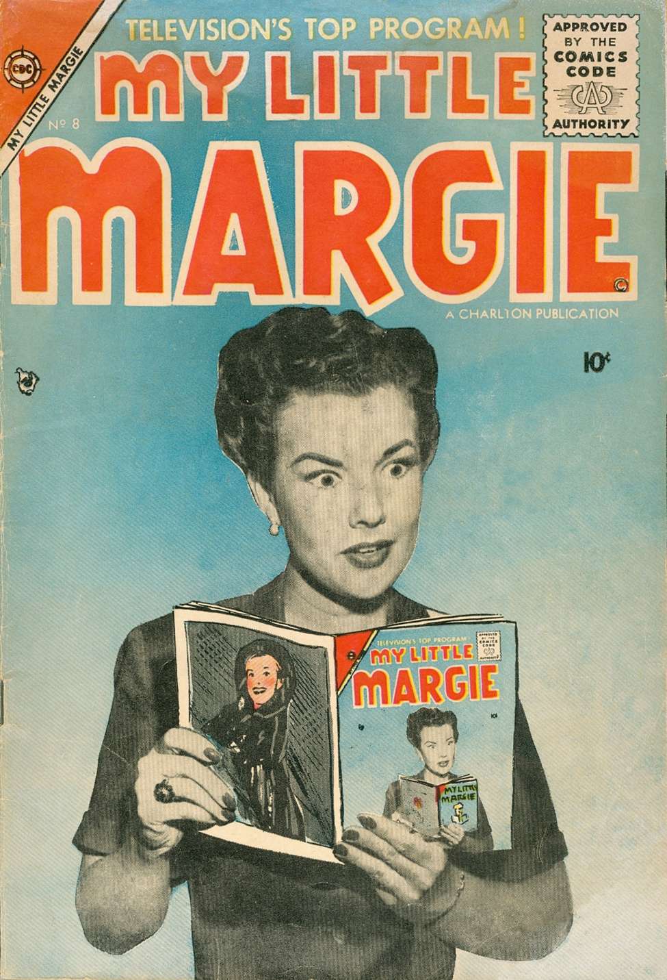 Comic Book Cover For My Little Margie 8