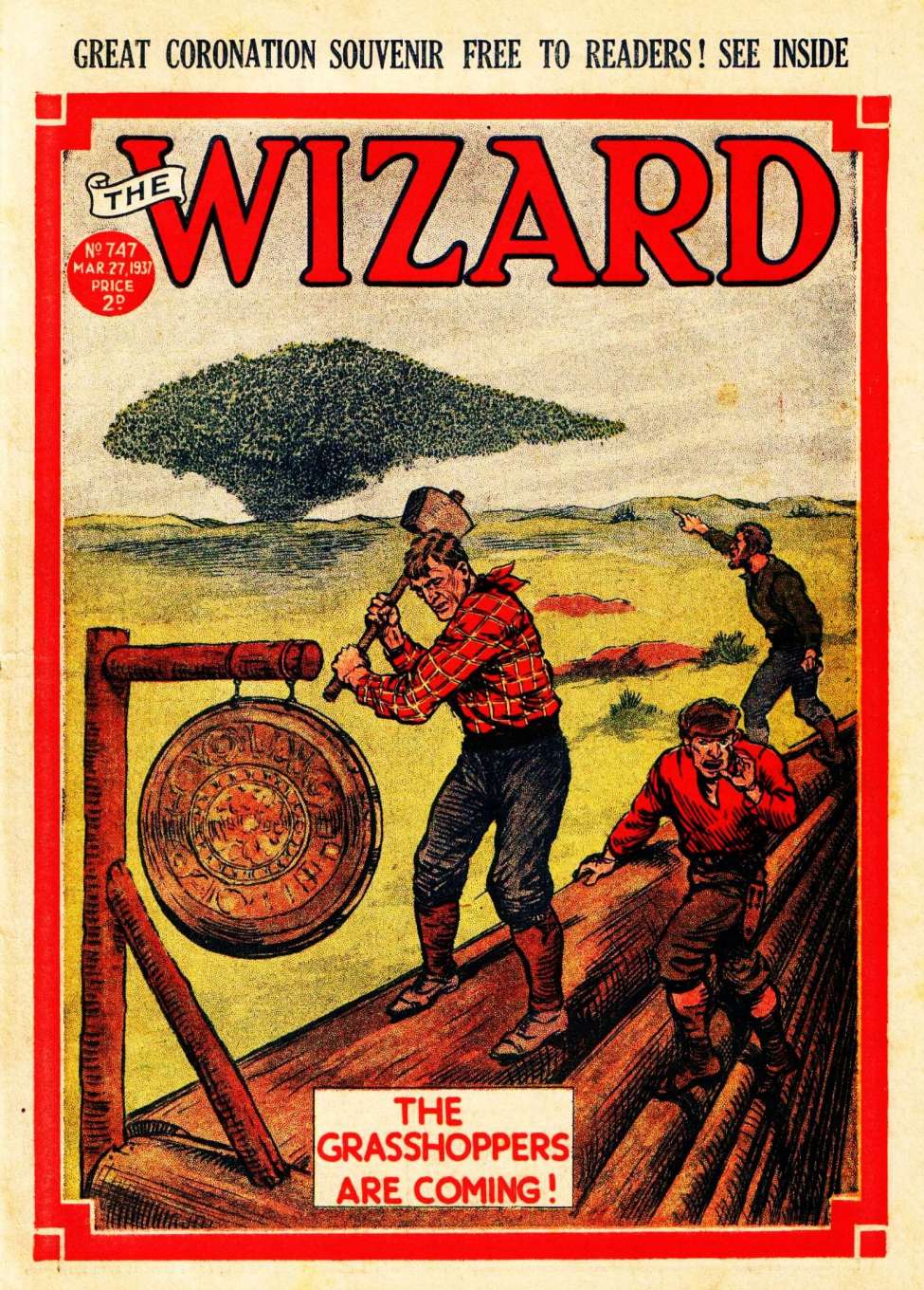 Book Cover For The Wizard 747