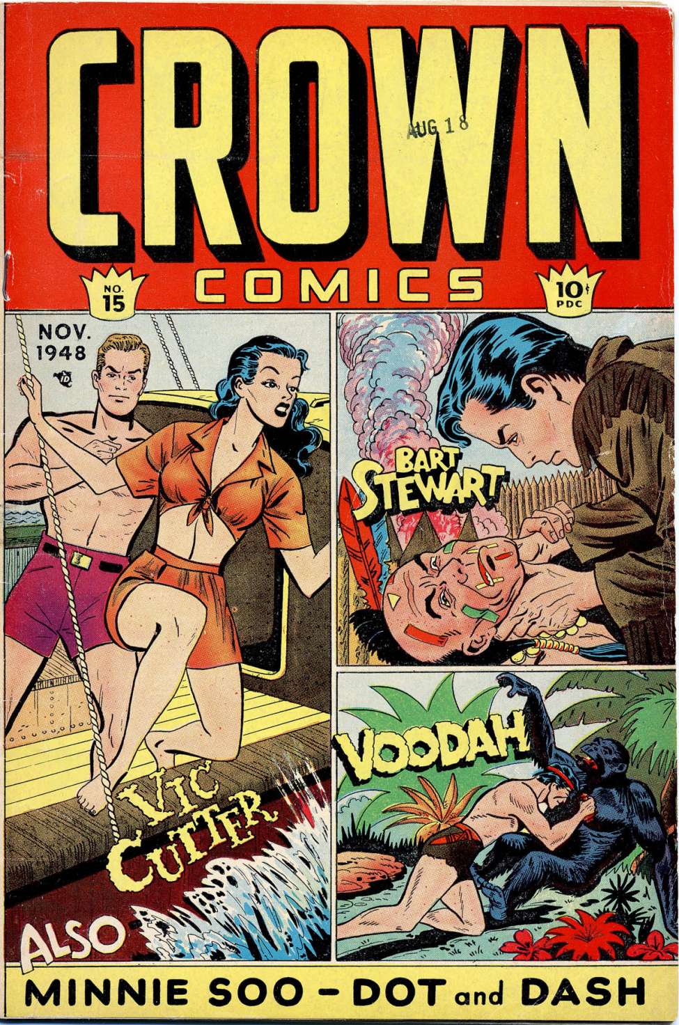 Book Cover For Crown Comics 15