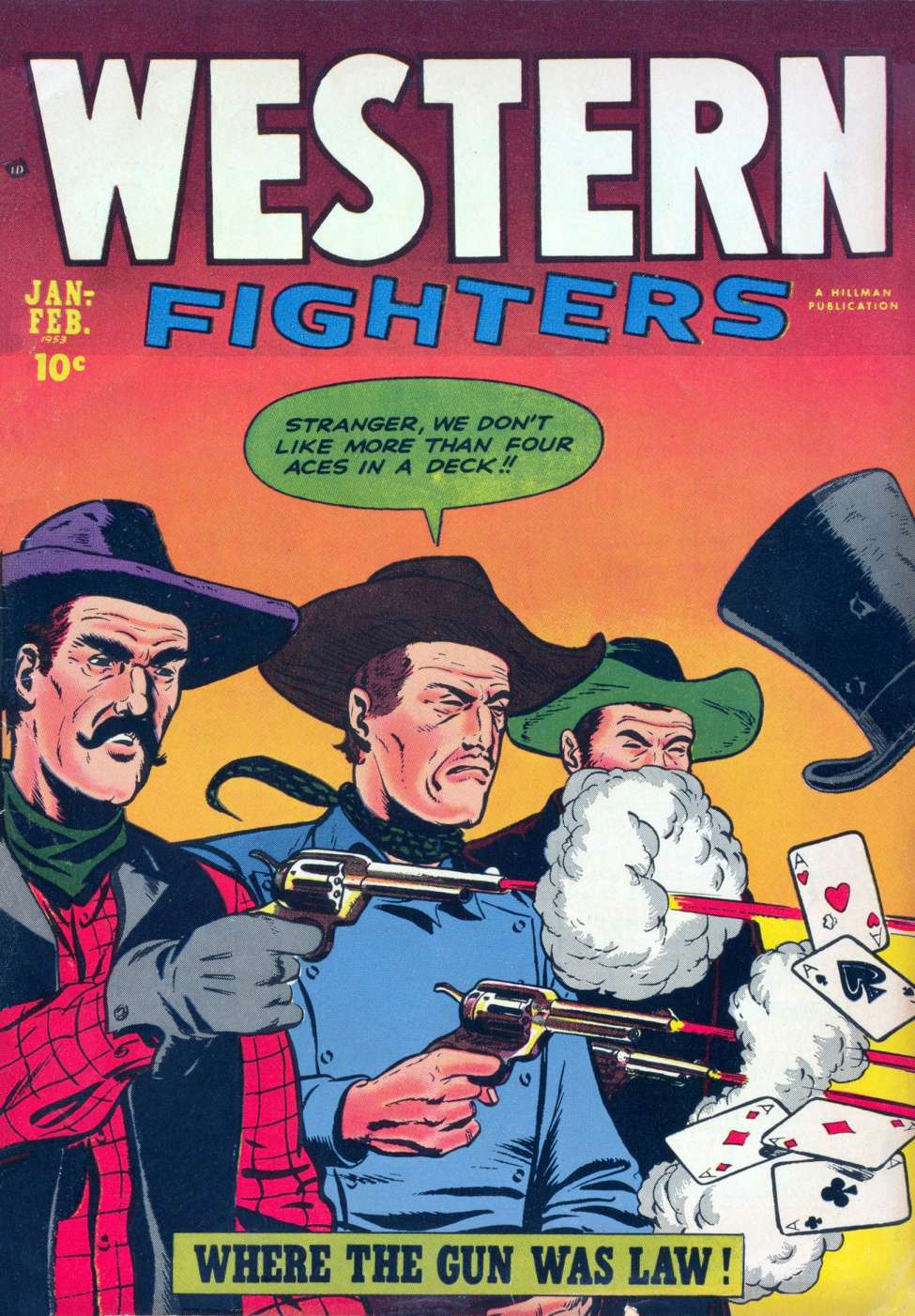 Comic Book Cover For Western Fighters v4 6
