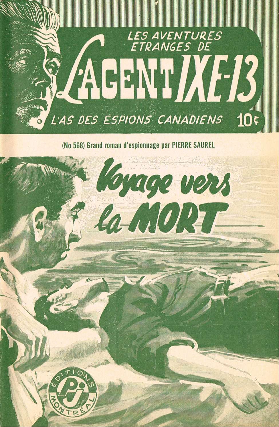 Book Cover For L'Agent IXE-13 v2 568 - Voyage vers la mort