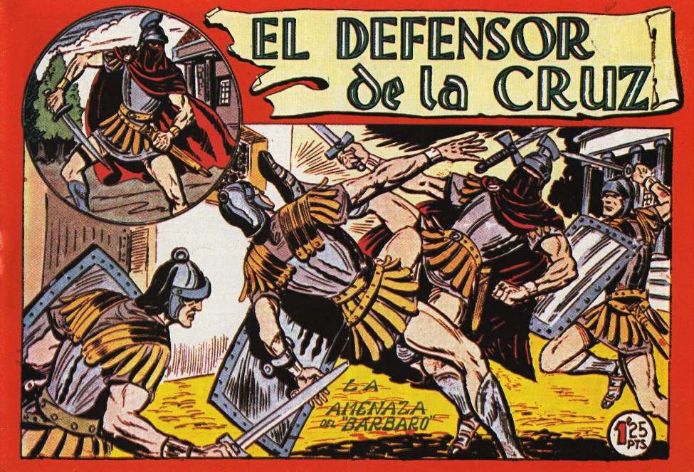 Comic Book Cover For El Defensor de la Cruz 2 - La amenaza del Bárbaro