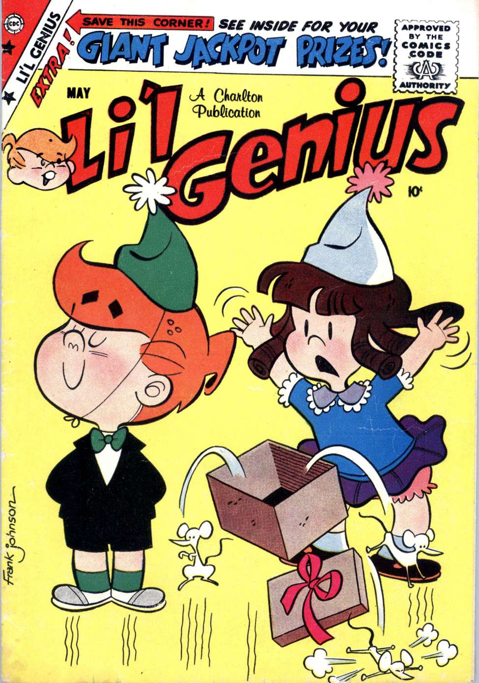 Comic Book Cover For Li'l Genius 21