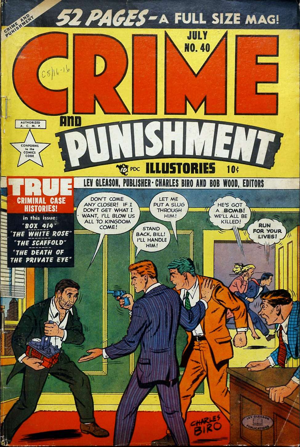 Comic Book Cover For Crime and Punishment 40
